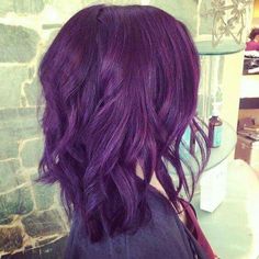 Purple Haircut, Hair Things, Boring Hair, Hair Creations, Haircut And Color, Hair Color And Cut, Dye My Hair, Pretty Hair, Hair Envy