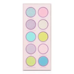 Cute Pink Eyeshadow Palettes, Little Twin Stars Makeup Palette, 10 Color Palette, Makeup Eyeshadow Pallets, Pastel Eyeshadow Palette, Lucky Seven, Flowers Lavender, Indie Makeup, Melt Cosmetics