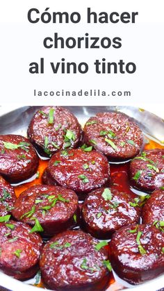 Cómo hacer chorizos al vino tinto Chef Club, Cuban Food, Cuban Recipes, Recipe Boards, Family Food, Sharing Board, Cooking Ideas, Delicious Healthy Recipes, Delicious Recipes