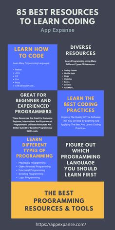 the ultimate guide to learn programming for beginners and experienced professionals infographical poster