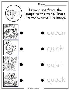 the letter u worksheet for children to learn how to write and draw letters