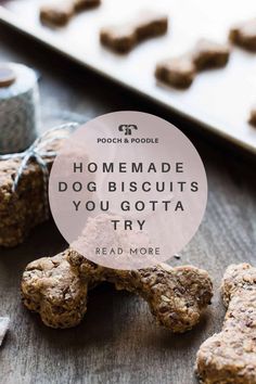 homemade dog biscuits Broth Dog Treats, Homemade Dog Biscuits, Simple Ingredient Recipes, Dog Biscuits Homemade