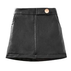 PRICES MAY VARY. Textured Faux Leather Finish: An above-knee skirt with a textured faux leather finish; features decorative buttons for a stylish, versatile look; easily pairs with a simple T-shirt, leggings, and any jacket for added style Quality & Design Features: Suitable for girls aged 3 to 12 years; includes an elastic waistband on the back for a comfortable fit; crafted with high-quality materials to enhance your child's style Sizing Guidance: Designed to fit girls from 3 to 12 years old;