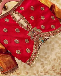 Long Blouse Designs, Wedding Saree Blouse, Wedding Saree Blouse Designs, Barbie Wedding, Hand Work Blouse, Wedding Blouse, Whatsapp Call, Hand Work Blouse Design