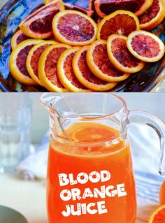 Blood Orange Juice Recipe Blood Orange Juice Recipe, Blood Orange Recipes Drinks, Orange Recipes Dessert, Blood Orange Recipes