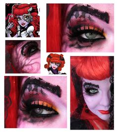 Jangsara Operetta Monster High, Monster High Hair, Monster High Makeup, Monster High Cosplay, 2015 Halloween Costumes, Monster High Birthday Party, Eye Nail Art, Monster High Party, High Hair