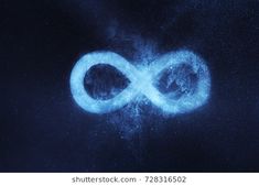 an image of the infinite sign in space