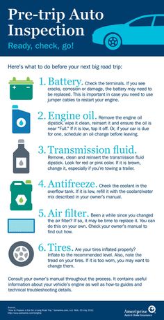 an info sheet with instructions on how to use the engine and oil in a car