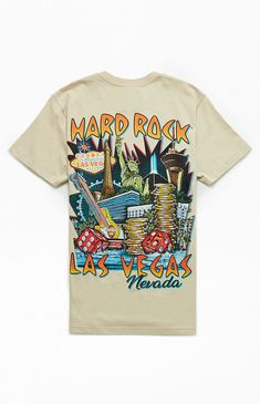 Las Vegas T-Shirt Cafe Graphics, Hard Rock Shirt, Cafe Branding, My Mobile Number, Rock Cafe, Hard Rock Cafe, Las Vegas Nevada, Mens Graphic Tee, Hard Rock