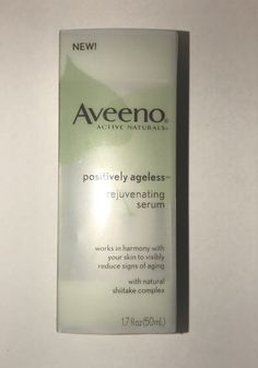 (1) Aveeno Active Naturals Positively Ageless Rejuvenating Serum with Natural Shiitake Complex, 1.7-Ounce. Anti-Aging Serum. Original Formula. Box damaged content in perfect condition (see pictures) Discontinued, Rare, and Hard to Find items. Cosmetics Lovers 💖 - we have so many items for sale! Visit our store! We sell only authentic items 💖 WE ARE NOT AFFILIATED BY OR FOR ANY BRANDS WE ARE SELLING. ALL REGISTERED TRADEMARKS ARE THE RIGHTS OF THE ALL BRANDS WE SELL. ** We are in no way associa Face Mapping Acne, Hormonal Acne, Face Acne, Cystic Acne, Acne Remedies, Summer Skin, Facial Moisturizers, Anti Aging Treatments, Skin Serum