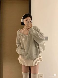 Korean Clothes Aesthetic, Couqutte Outfit Ideas, Jung So Min, 가을 패션, Really Cute Outfits, Girly Outfits