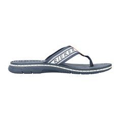 Rieker Men's Blue Sandals - Durable and Stylish Rieker Men's Blue Sandals Stay comfortable and stylish with these Rieker Men's Blue Sandals. Perfect for the warmer seasons, these sandals feature a round toe design and slip-on closure for easy wear. The durable textile and synthetic upper, along with the synthetic sole, ensure long-lasting quality.   Color: Blue  Heel Height: 0 cm  Heel Shape: Flat  Toe Style: Round  Shoe Width: Normal (G)  Removable Insole: No  Sole Color: Blue  Closure: Slip-on  Waterproof: No  Reflective: No  Season: Spring/Summer   Material & Care  Upper Material: Textile & Synthetic  Inner Material: Textile & Synthetic  Insole: Synthetic  Sole: Synthetic  Shoe Lining: Unlined   Clean off dust and dirt with a soft shoe brush or a lint-free, slightly damp cloth to keep t Blue Leather Sandals For Outdoor, Navy Cushioned Sandals For Outdoor, Navy Outdoor Sandals With Cushioned Footbed, Summer Footwear, Shoe Brushes, Soft Shoes, Blue Heels, Blue Sandals, Toe Designs