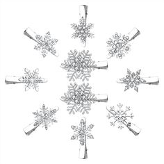 PRICES MAY VARY. Secure loose strands in seasonal style with these snowflake hair clips featuring goldtone/silvertone metal based alligator clip and dazzling crystal details for one-of-a-kind shine.A set of 10 pack christmas hair clips that keep two for yourself and the others as gift for your family or friend or bridesmaid to celebrate holiday party or winter wedding party. In this snowy season ,with this snowflake hair clips set, your hair accessories can perfectly coordinating with any winter