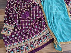 Lehenga And Blouse Fabric - Georgette SequinsDupatta Fabric - Chinon Turquoise Geen ShadeBlouse Size 34 Expandable upto 40 For Blouse size 32 alteration can be done on request.Sleeves Length - ElbowPadded - NoIf needed lehenga measurement, please message me in advance before purchasing. Turquoise Fitted Sharara For Wedding, Fitted Turquoise Sharara For Wedding, Designer Wear Turquoise Choli With Dupatta, Turquoise Dupatta With Dabka Work For Diwali, Semi-stitched Turquoise Choli With Dupatta, Turquoise Semi-stitched Choli With Dupatta, Traditional Turquoise Choli With Resham Embroidery, Turquoise Dupatta With Pallu, Turquoise Anarkali Fitted Lehenga