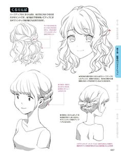 an anime character's hair styles and their meanings