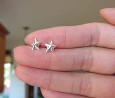 Star Stud Earrings, tiny star Stud Earrings, Dainty Earrings, Cartilage Earrings sister gift gift fo Dainty Silver Star Earrings, Tiny Star Earrings For Everyday, Cheap Dainty Star-shaped Earrings, Star Earrings Stud Silver, Tiny Star-shaped Earrings As A Gift, Tiny Star-shaped Earrings For A Gift, Silver Star Earrings Studs, Tiny Star-shaped Earrings For Gifts, Cute Stud Earrings