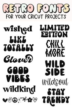 some type of font that is in different styles