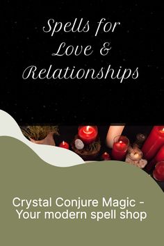 the cover of spells for love and relationss crystal conure magic - your modern spell shop