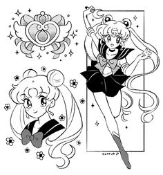 sailor girl coloring pages for girls