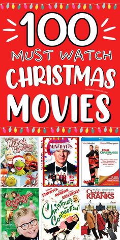 the cover of 100 must watch christmas movies