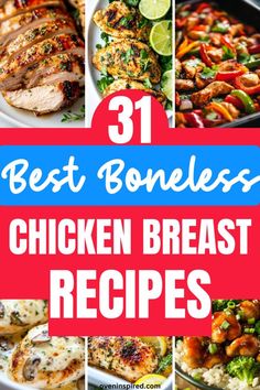 the best boneless chicken breast recipes