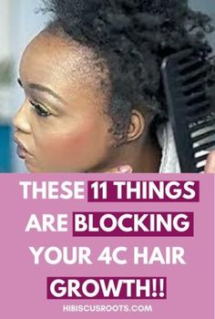 Everything you need to learn about how to grow natural hair! #afro #hairstyle Healthy 4c Hair Tips, Afro Hair Growth, Grow Natural Hair, 4c Hair Growth, Grow Black Hair, Growing Long Natural Hair, Grow Natural Hair Faster, Natural Hair Growth Remedies, Black Hair Growth