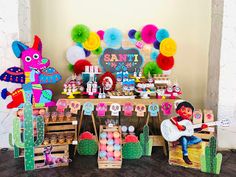 an image of a birthday party with decorations