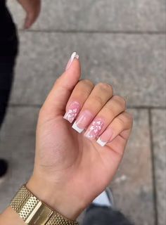 Nails Weiss, Apple Playlist, Uñas Aesthetic, Water Nails, Short Acrylic, Playlist Covers, Nails Inspo, Short Acrylic Nails, Blue Water