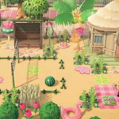 an animal crossing game is shown in this screenshot