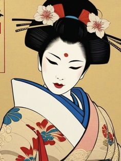 Asian Culture Drawing, Asian Art Projects, Art Geisha, Geisha Tattoo Design, Japanese Life, Geisha Tattoo