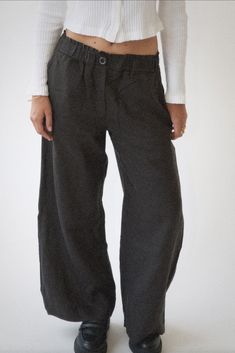 Washed Linen Trouser | Women's Linen Pant Black Linen Trousers, Moisturizing Body Oil, Bath And Body Shop, Style Pant, Blue Tansy, Linen Pant, Wide Leg Linen Pants, Linen Pants Women, Loose Pants