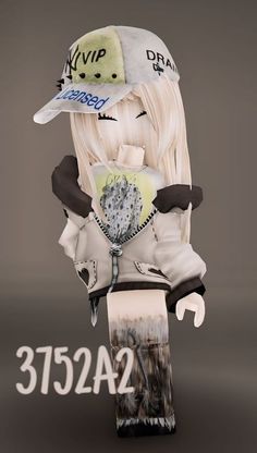 a woman with white hair wearing a hat and holding a skateboard in her hands