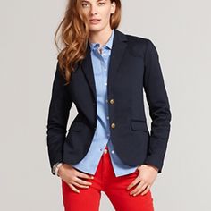 This Jacket Is So Versatile!! Looks Amazing At Work Or Paired With A Pair Of Jeans. Best Of Both Worlds With The Polish Of A Blazer And A Hint Of Stretch In A Comfortable Silky-Feel Finish. This Blazer Is A Classic With A More Feminine Silhouette. Stock Photo Is Exact Jacket With Blue Buttons. 97% Cotton, 3% Spandex. Lining 100% Polyester. Machine Washable. Imported. Perfect Condition. Make Me An Offer Waist-18.5” Bust-19” Outside Arm-24” Shoulder To Shoulder-16” Bottom Of Collar Length-24.5” Tommy Hilfiger Blazer For Workwear In Fall, Tommy Hilfiger Blazer For Fall Workwear, Tommy Hilfiger Fall Workwear Blazer, Tommy Hilfiger Workwear Blazer For Fall, Tommy Hilfiger Spring Blazer For Work, Tommy Hilfiger Notch Lapel Blazer For Work, Tommy Hilfiger Spring Workwear Blazer, Tommy Hilfiger Fitted Long Sleeve Blazer, Tommy Hilfiger Tailored Blazer For Work