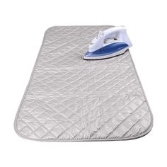 PRICES MAY VARY. Slip Resistant Magnetic Ironing Mat Blanket: Each corner of the ironing mat contains a magnet that attaches itself to any metallic surface for a secure hold while you iron. The 4 magnets are strong enough to keep this mat in place on your washer, dryer and contertop. Portable Ironin Board Alternative Cover: The ironing blanket size 33"L X 19"W, it will fit most standard sized washer or dryers. Lightweight and compact, the ironing pad for table top allows rolling up and folding f Portable Ironing Board, Ironing Mat, Iron Clothes, Ironing Pad, Ironing Board Cover, Ironing Boards, Iron Steamer, Ironing Board Covers, Dry Heat