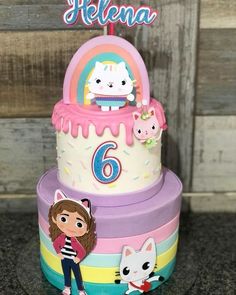 Cakey Cat Gabby's Dollhouse Cake, Gaby’s Dollhouse Birthday Party, Gabbys Dollhouse Cake Ideas