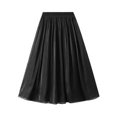 Silky Temperament Skirt Slim Fit Slim Midi Skirt – Dresslittly Elegant Non-stretch Tiered Skirt, Elegant Non-stretch Tulle Skirt, Chic Non-stretch Tulle Skirt, Non-stretch Midi Skirt For Party, Chic Lined Maxi Skirt, Elegant Non-stretch Lined Pencil Skirt, Chic Solid Color Maxi Skirt With Lining, Non-stretch Elegant Flared Skirt, Elegant Non-stretch Flared Pleated Skirt