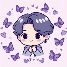 Jimin Chibi Cute Fanart, Bts 21, Anime Bts, Stickers Kpop, Insta Dp, Fancy Art, Bts Art, Jungkook V, Saved Pins