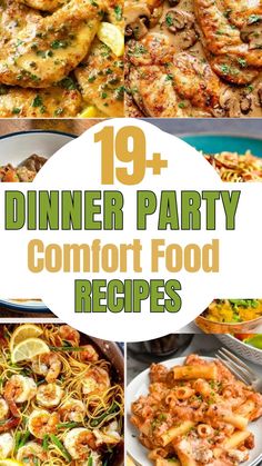 dinner party comfort food recipes that are easy to make