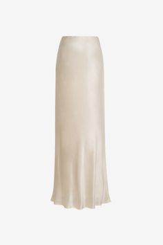 The Archive Bias skirt has an elasticized waist that can be worn high or low rise. It provides shape without sacrificing comfort. #bridal Swim Season, Knit Outerwear, Something Borrowed, Day For Night, Low Rise, Something Blue, Festival Season, Maxi Skirt, Night Out