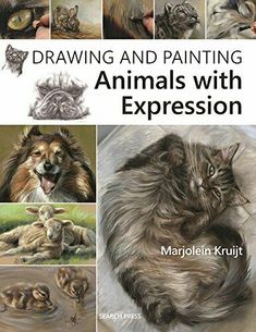 drawing and painting animals with expression by marilyn kruitt, m d book cover