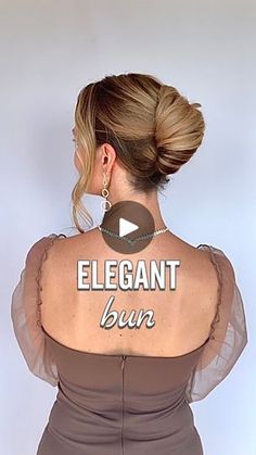 66K views · 3.5K reactions | Do you like to be elegant sometimes?✨👇🏼

You can wear this hairstyle for any occasion and every day.

Super easy and quick to create. 
⚜️And this hairstyle is elegant too⚜️

Don’t forget to save for later and follow for more.# hairstyle inspiration. 

I wish you a wonderful day and maybe I’ll see you on my account.
.
.
.
#updo  #updohairstyles #eleganthairstyle #hairtutorials #bun #dutt #frisur #hairstyles | Claudia | Hairstyles How To Do An Updo Yourself, French Bun, Dream Hairstyles, Elegant Bun, How To Cut Nails, Live Your Dream, Hairstyles Updo, Your Hairstyle