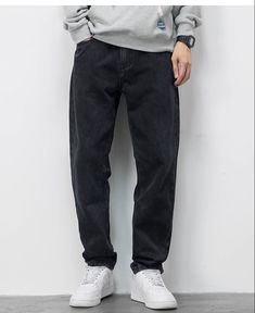 fb-feed Mens Black Jeans, Basic Jeans, Pants Outfit Men, Fashion Terms, Y2k Men, Mens Casual Dress Outfits, Street Fashion Men Streetwear, Winter Outfits Men, Cool Outfits For Men