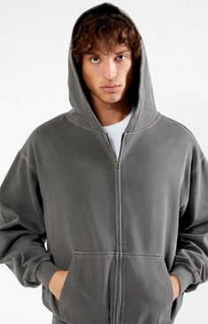 p>The PacSun Vintage Washed Full Zip Hoodie makes for the perfect layering piece. It has a hooded neckline, long sleeves, side pockets, a versatile vintage wash, a soft fleece fabrication, and a full zip closure for the perfect amount of warmth.


	Hooded neckline
	Long sleeves
	Standard fit
	Side pockets
	Full zip closure
	Vintage wash
	100% Cotton
	Machine washable
	Model is wearing size medium
	Model Measurements: 6'1 Height, 30" Waist, 32" Inseam Casual Washed Black Hoodie, Washed Black Long Sleeve Hoodie, Washed Black Hoodie With Pockets And Relaxed Fit, Washed Black Hooded Sweatshirt, Relaxed Fit Washed Black Hoodie With Pockets, Urban Acid Wash Hoodie With Pockets, Hooded Washed Black Sweatshirt, Fall Acid Wash Hoodie, Vintage Washed Black Hoodie With Drawstring