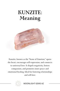 Learn everything you want about Kunzite, from the meaning to properties and uses. Pink Kunzite Crystal Meaning, Heulandite Meaning, Kunzite Crystal Meaning, Understanding Crystals, Kunzite Meaning, Hoodoo Witch, Sacred Space Altar, Herbal Academy, Scorpio Rising