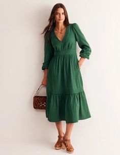 Boden Pre-Fall 2024 - Fall Clothes for Women Over 50 — THE DAILEIGH Blazer Jeans, Cloth Dress