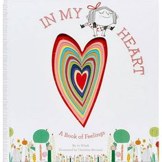 the book cover for in my heart