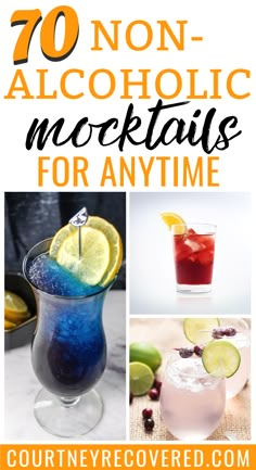 the top ten non alcoholic cocktails for any type of drink that you're drinking