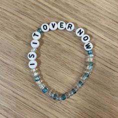 Is It Over Now? 1989 Vault Track Beaded Friendship Bracelet! Perfect For The Eras Tour Or A Gift For A Swiftie! Also Perfect For Trading At The Eras Tour Film! Please Bundle And I Can Offer A Discount. I Can Ship Day Of Or Next Day! If You Are Interested In A Custom Order, Please Leave A Comment Or Message Me In A Bundle! I Love To Do Customs. I Can Also Do Non Taylor Swift Bracelets For You! Any Size You’d Like! (Beaded Concert Bracelet, Taylor Swift Merch, Gold Bracelet) Taylor Swift Seed Bead Bracelet, 1989 Friendship Bracelet Ideas, Eras Tour Bracelets Ideas, 1989 Friendship Bracelet, Friendship Bracelets Taylor Swift, Eras Bracelet