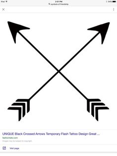 an image of two arrows with the same arrow pointing in different directions, and one is black