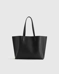 Italian Leather Triple Compartment Shopper Tote Cuyana Tote, How To Look Expensive, Work Tote, Fall Capsule Wardrobe, Black Leather Tote, Work Bags, Work Bag, Tote Bag Leather, Shopper Tote